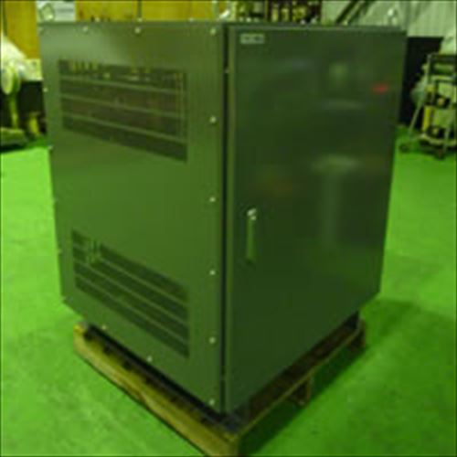 1461　三相アモルファス昇圧変圧器115kVA　200V/400V（扉型ケース入り)