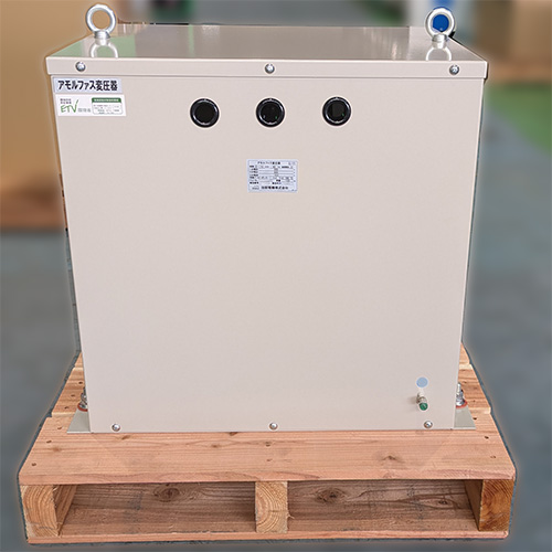 1634 三相200Vから400V 10kVA 乾式変圧器｜輸入機器用 屋内ケース仕様