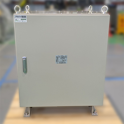 1638 施設改修用 電源変換トランス(30kVA)|三相→単相3線式変換対応