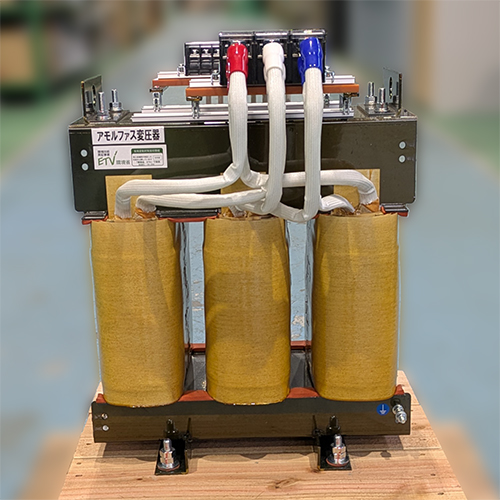 1640 産業用装置組み込み用 降圧変圧器（8kVA）｜大電流出力・磁束密度指定対応