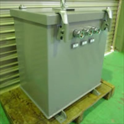 1496　202Vの電源を絶縁して、負荷に漏洩電流が流れないようにしたい。（三相40kVA　202/202Vの屋外用絶縁変圧器）